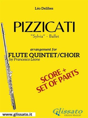 cover image of Pizzicati--Flute quintet/choir score & parts